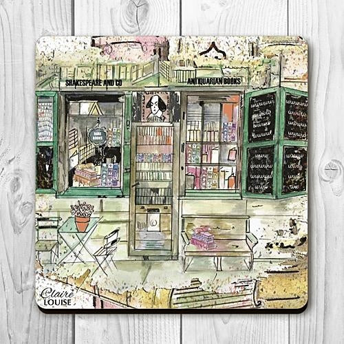Shakespeare Bookshop Coaster