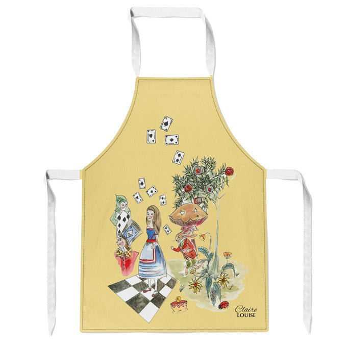 Alice In Wonderland Kids Kitchen Apron