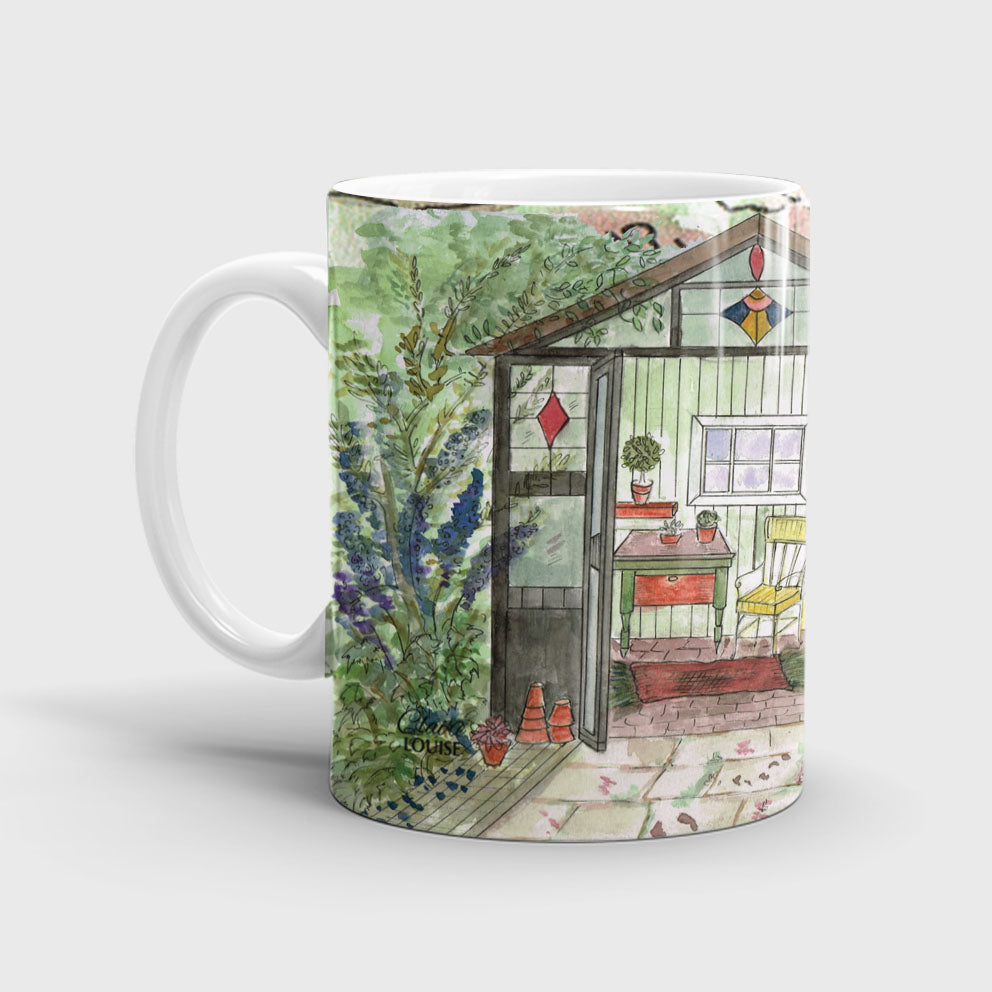 The Artist's Potting Shed Ceramic Mug