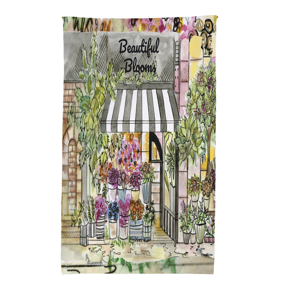 Beautiful Blooms Tea Towel
