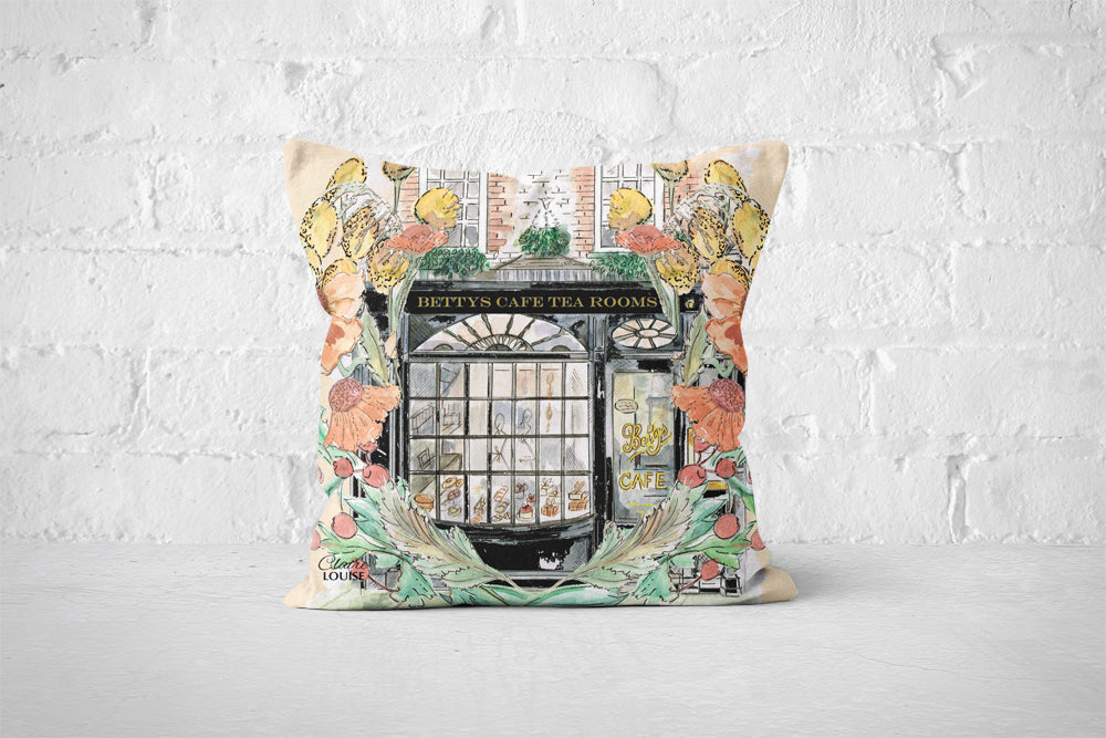 Bettys In Full Bloom Gift Cushion