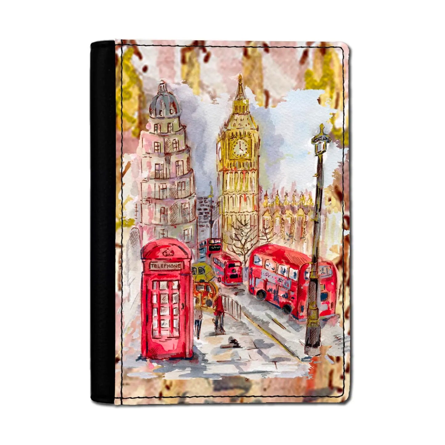 London Big Ben Passport Holder