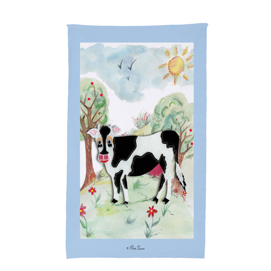 Clarissa the Cow Tea Towel