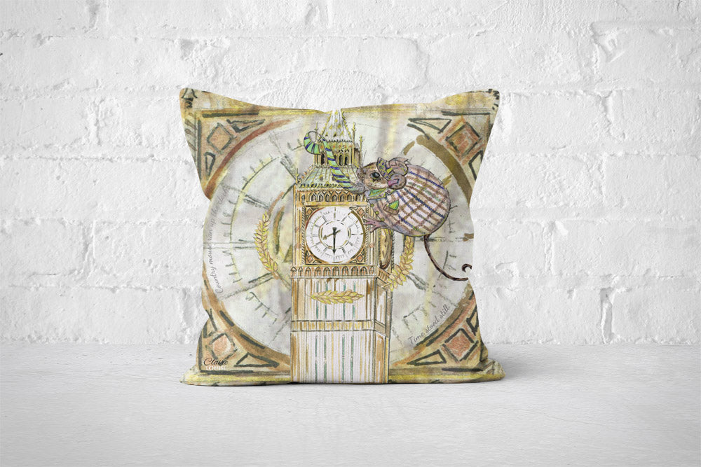 Mouse In The City Cushion