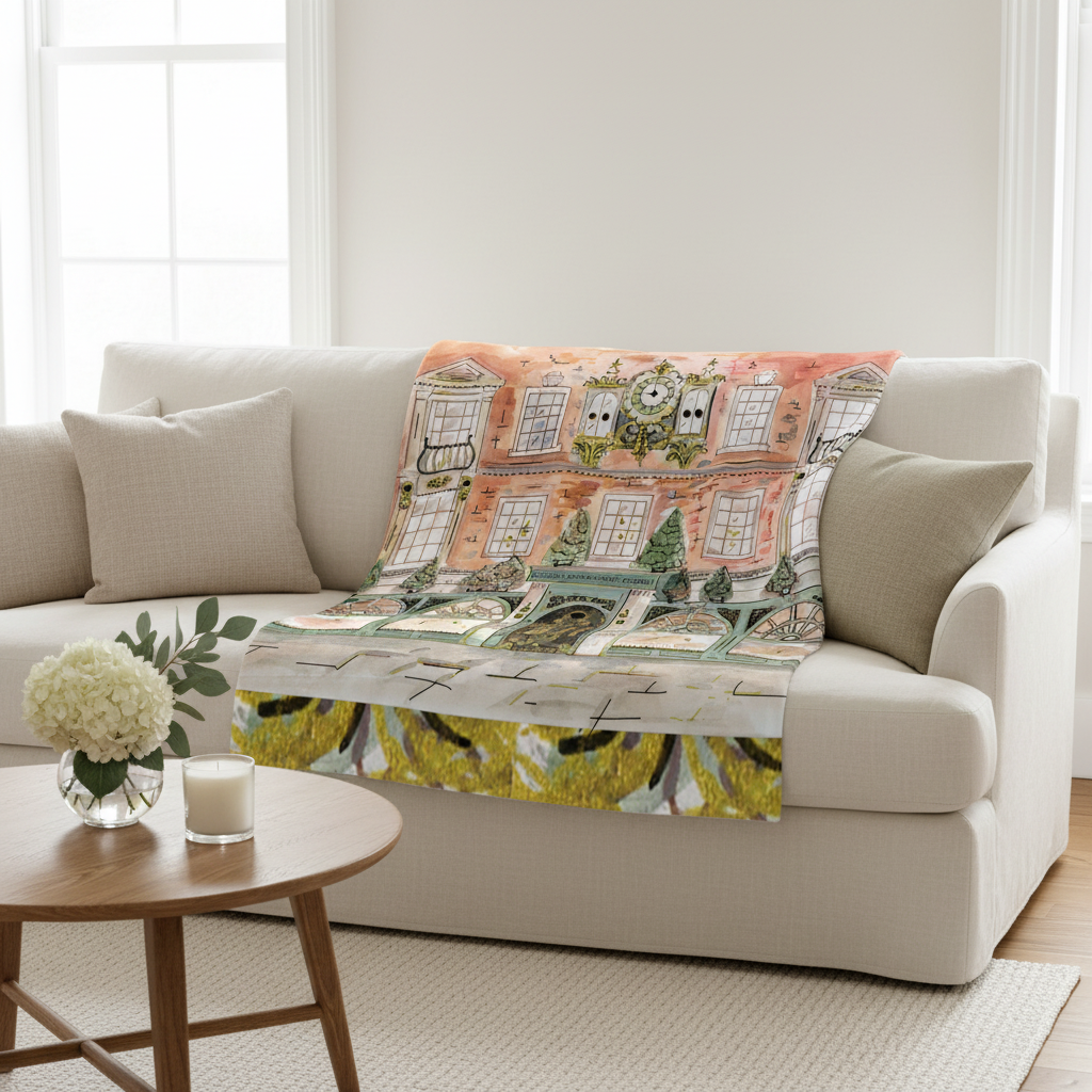 Fortnum & Mason Blanket – Lifestyle Shot