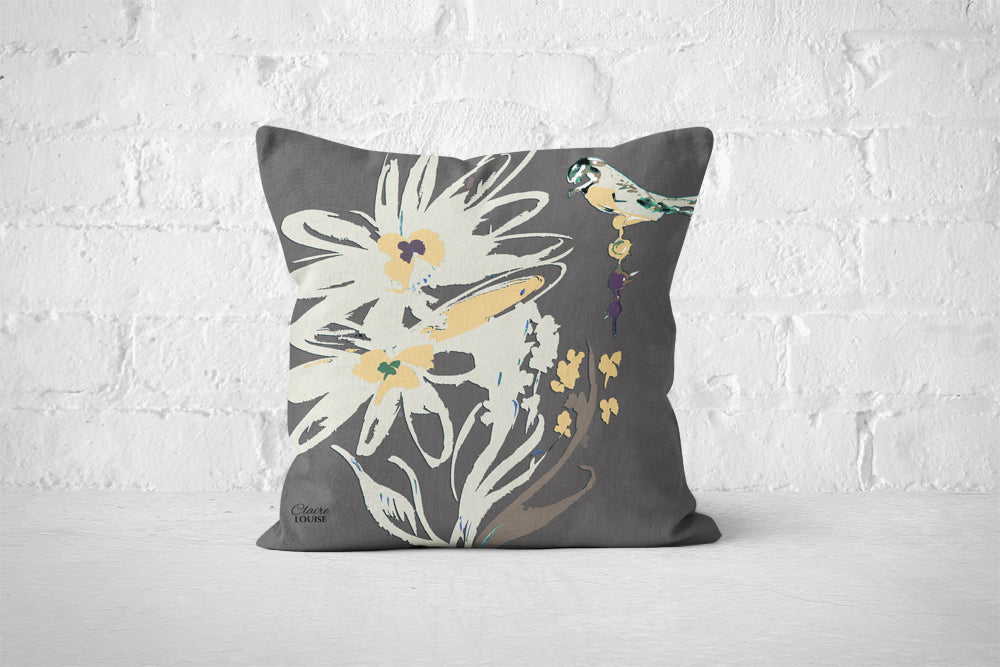Flora Pop Granite Outdoor Cushion