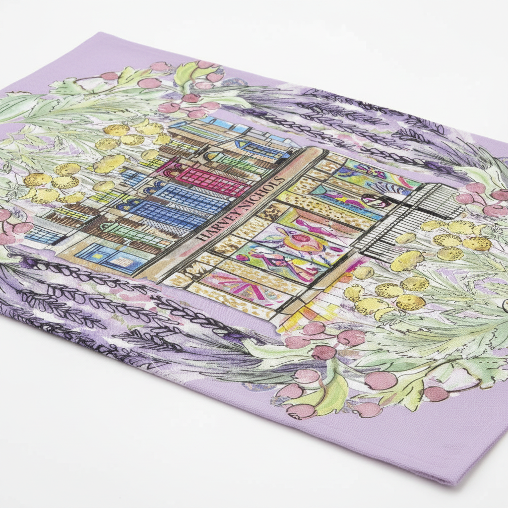 Harvey Nichols Tea Towel – Detail Shot Revised