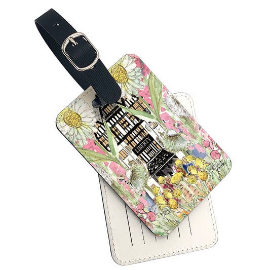 Liberty Floral Luggage Tag