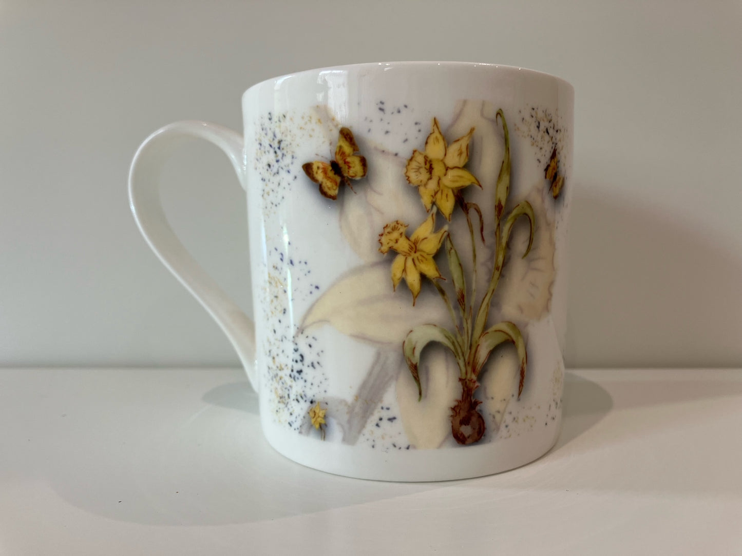 Daffodil Wedding Fine Bone China Mug