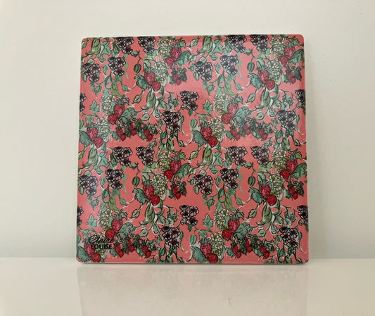 Wild Strawberry Tile Coaster