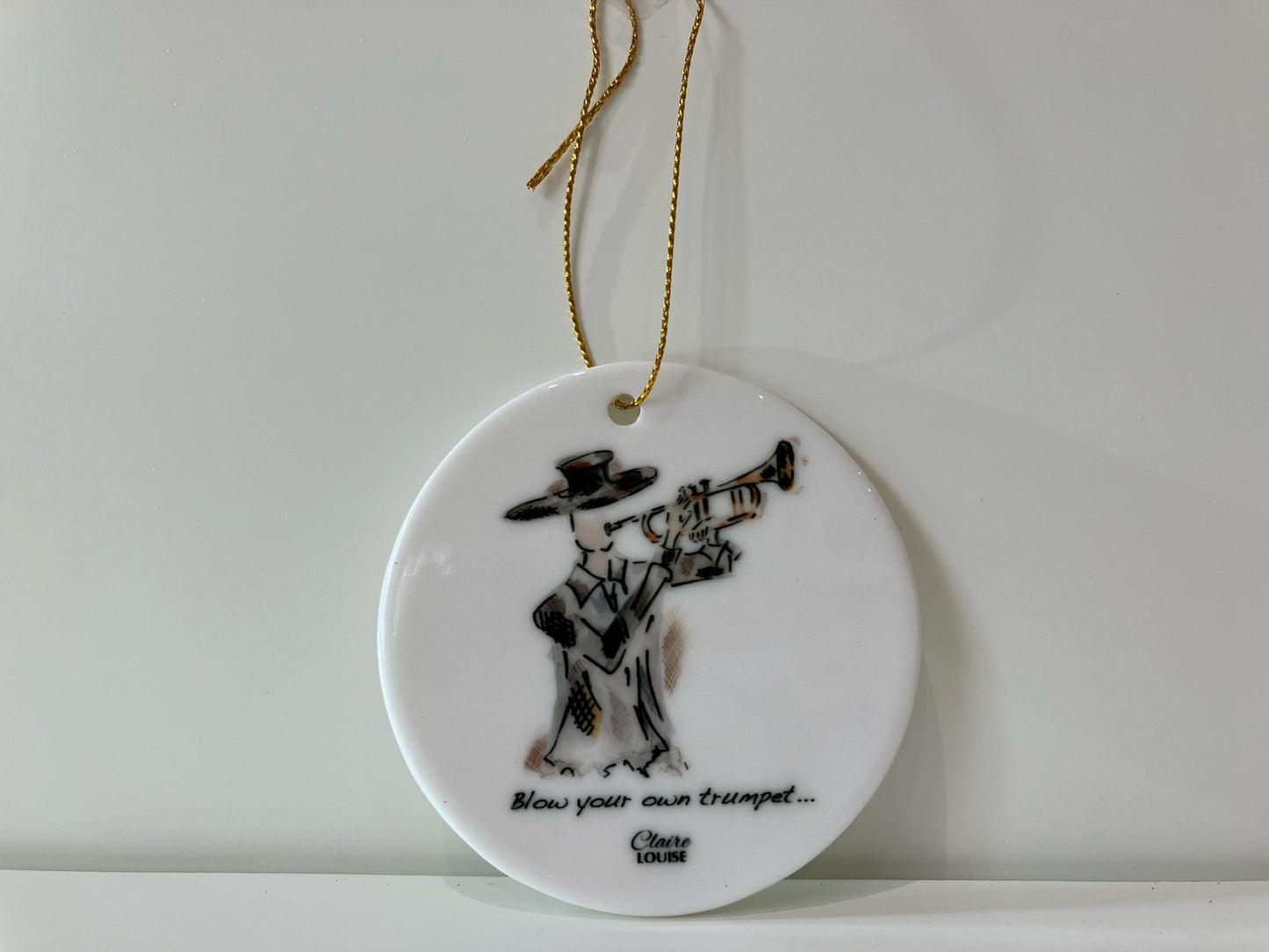 Trumpet Hanging Ornament
