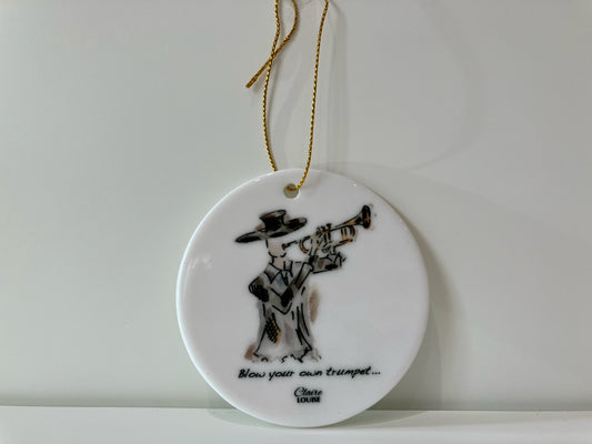 Trumpet Hanging Ornament