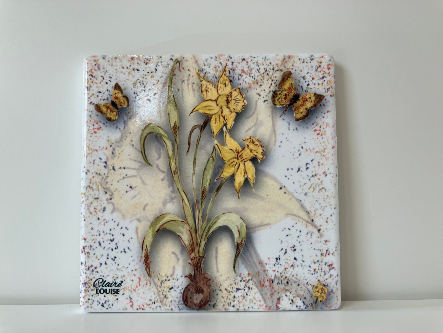 Daffodil Tile Coaster