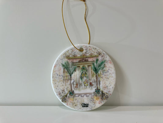 Afternoon Tea At The Ritz Hanging Ornament