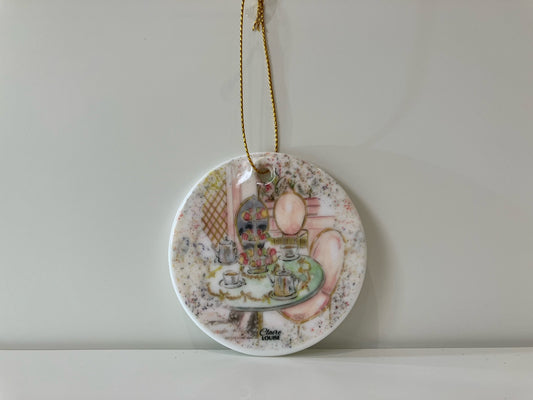 Laduree Cafe Hanging Ornament