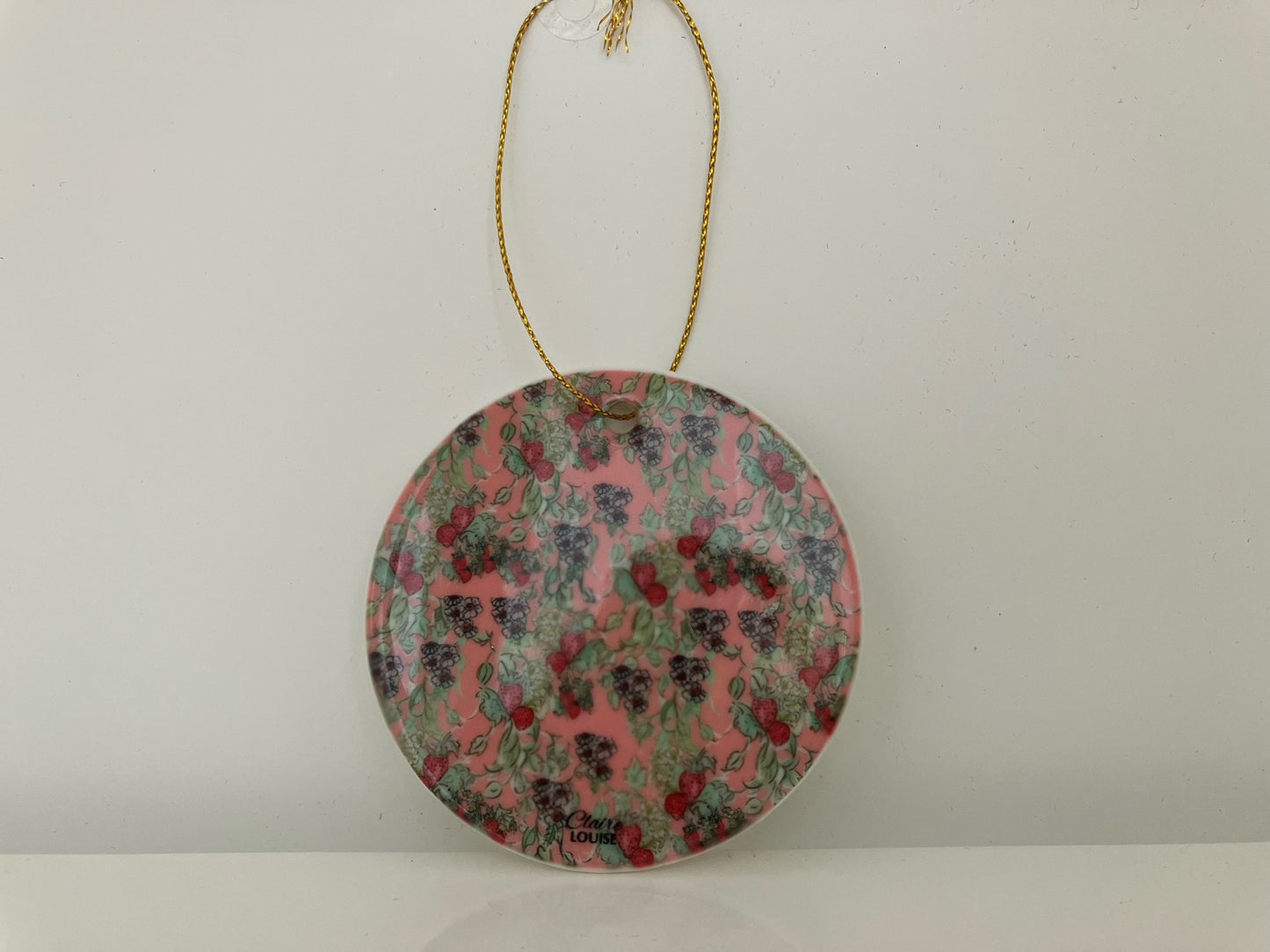 Wild Strawberry Hanging Ornament