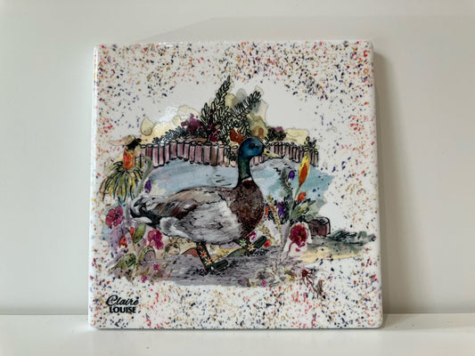 Duck Tile Coaster