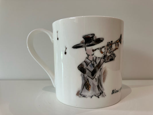Trumpet Fine Bone China Mug