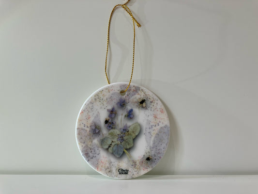 Morning Glories Wedding Hanging Ornament