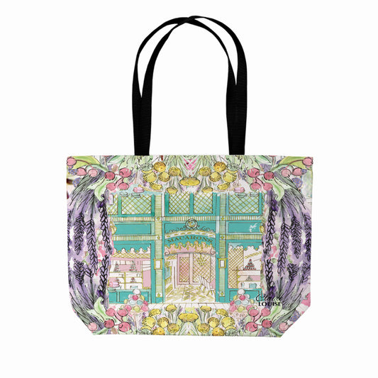 Laduree double sided print shopper