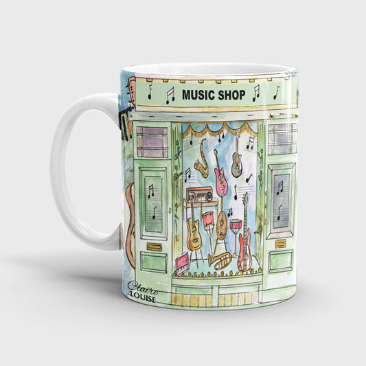 The Music Shop Ceramic Mug