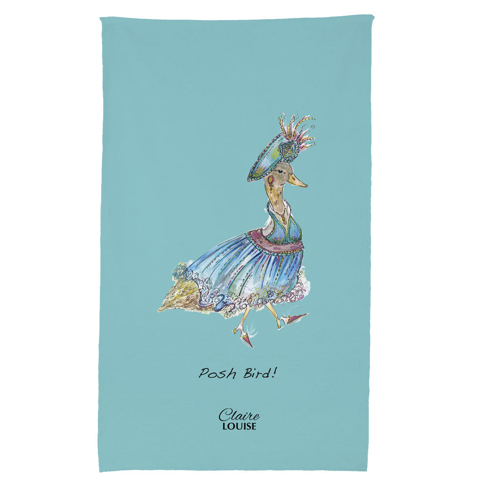 Posh Bird Tea Towel