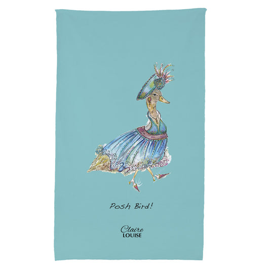 Posh Bird Tea Towel