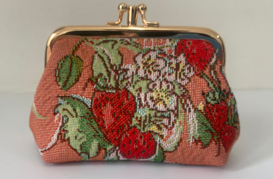Wild Strawberry Frame Purse