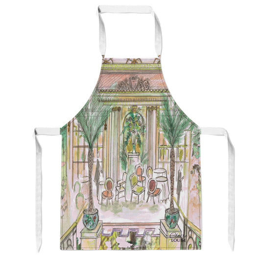 Afternoon Tea At The Ritz Inspired Kitchen Apron