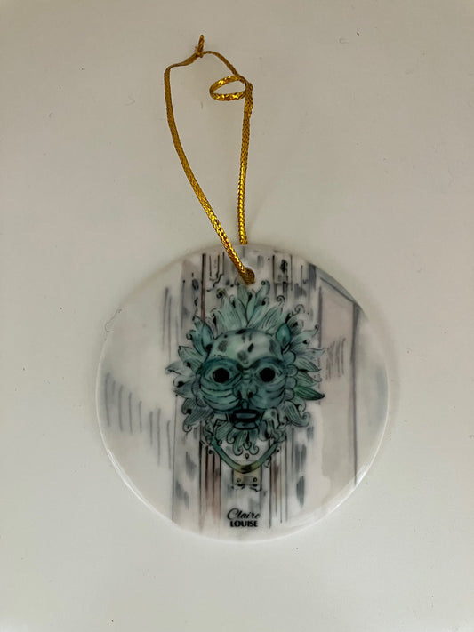 Durham Cathedral Sanctuary Knocker Hanging Ornament