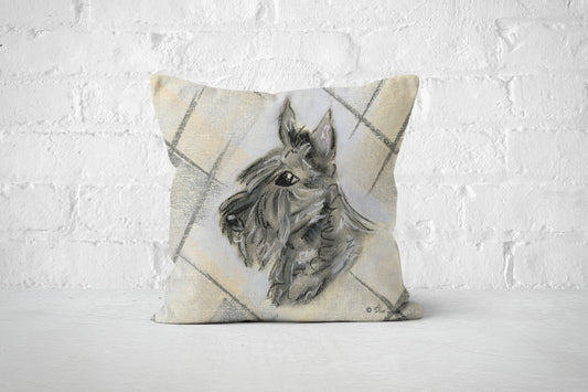 Scottie Dog Cushion