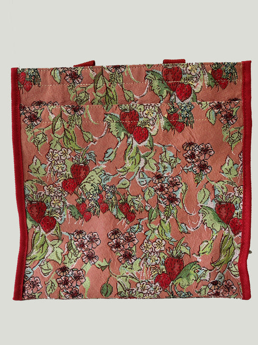 Wild Strawberry Shopping Bag