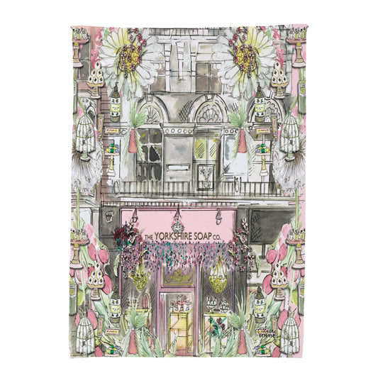 Soap Shop In Full Bloom Blanket