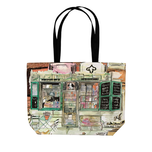 The Bookshop double sided print shopper