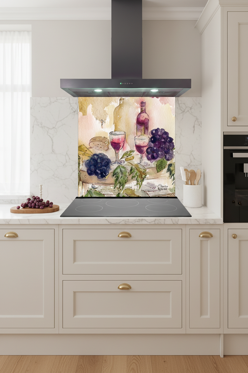 The Good Life Splashback Elegant Kitchen