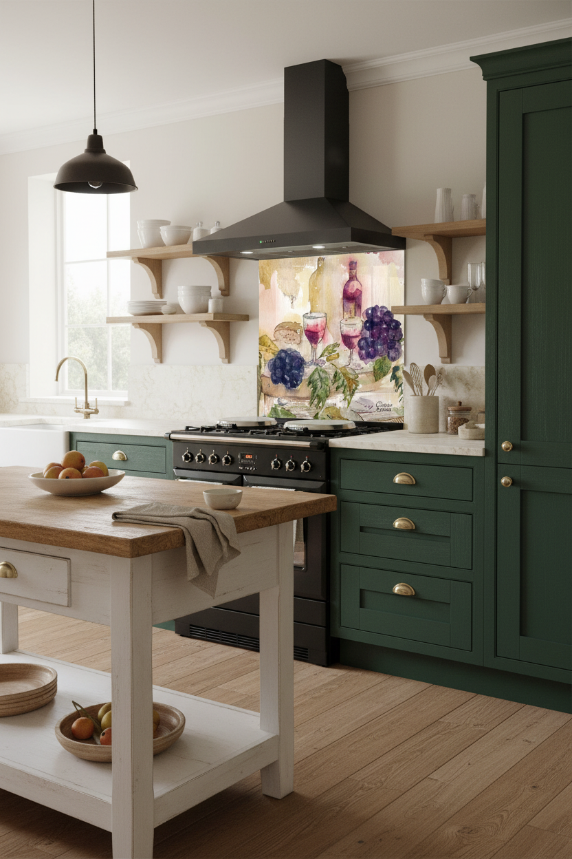 The Good Life Splashback French Country Kitchen