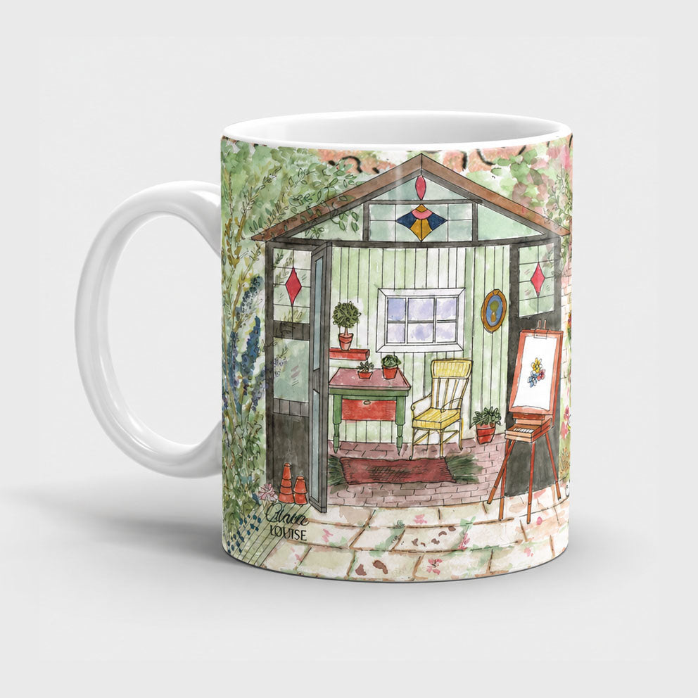 The Artist's Potting Shed Ceramic Mug