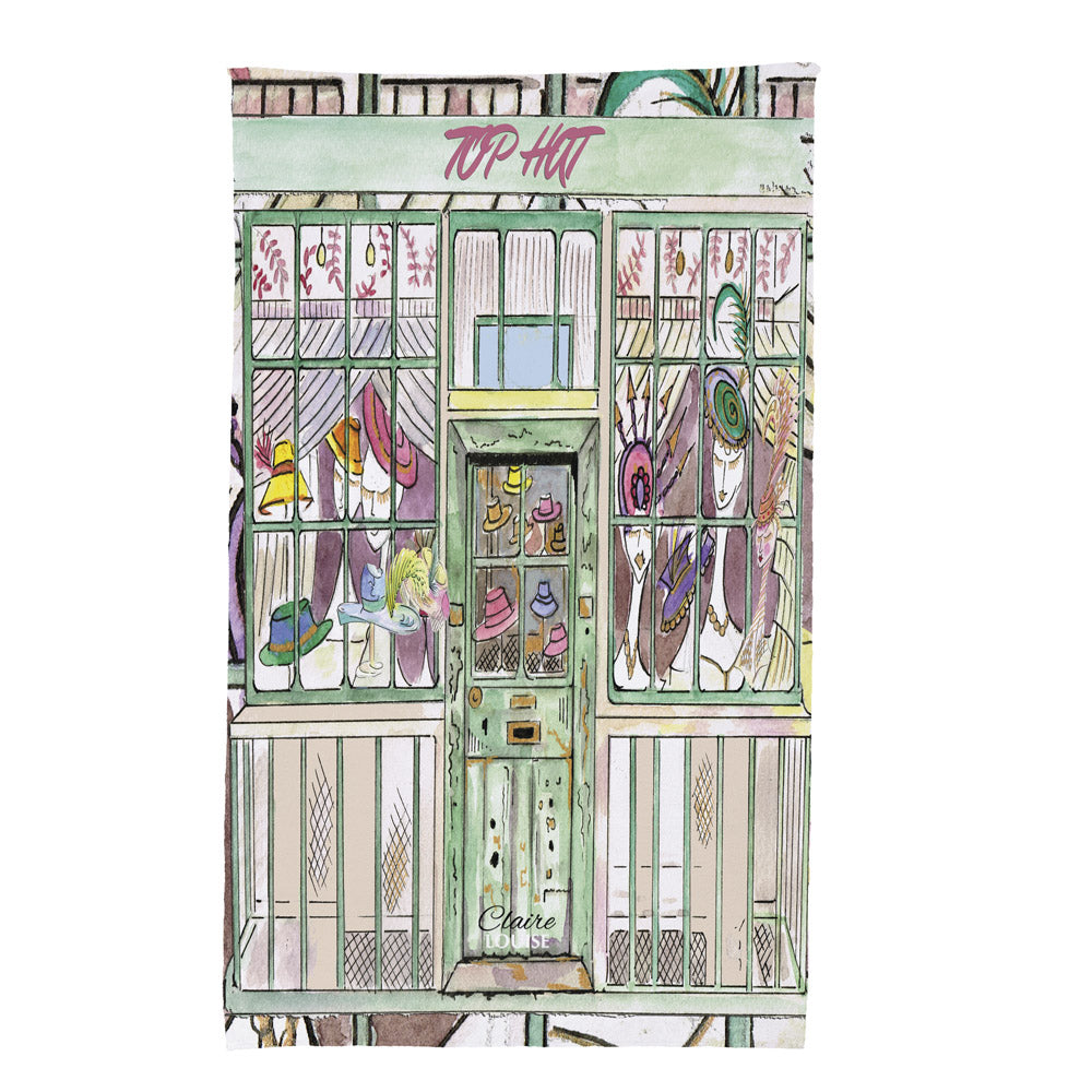 Top Hat Tea Towel