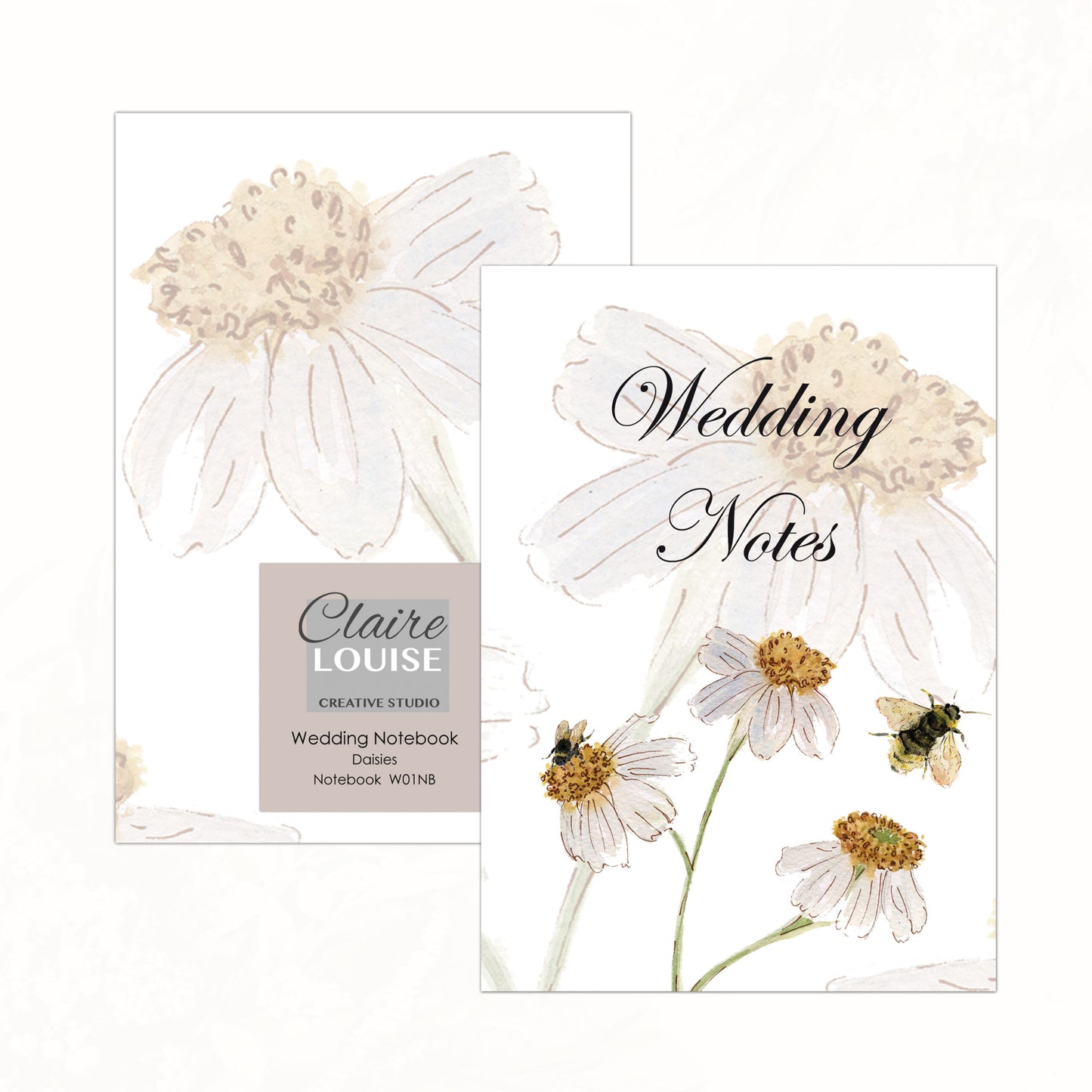 Daisies wedding Notebook