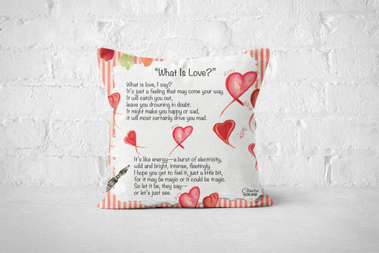 What is Love Cushion - The Painted Poem