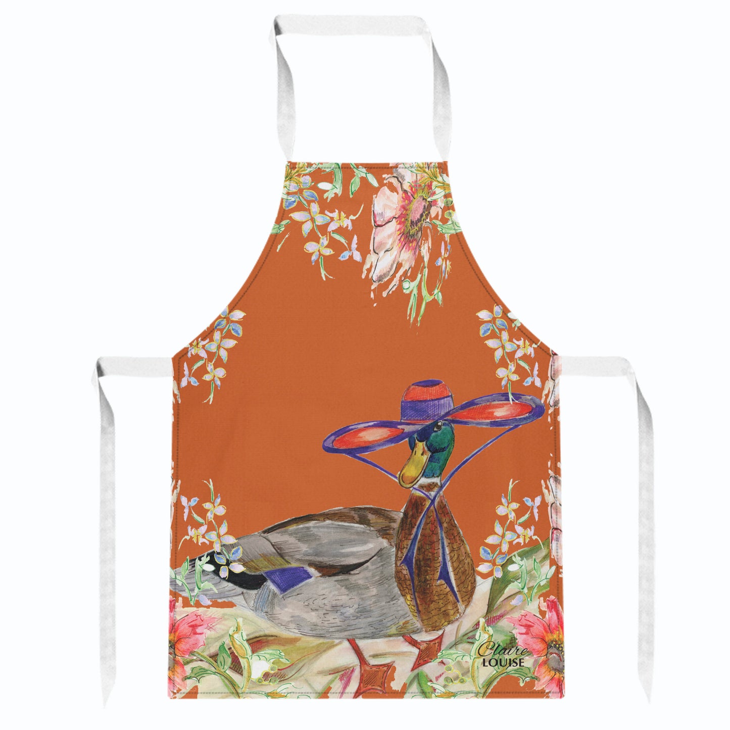 Whimsical Duck Kitchen Apron