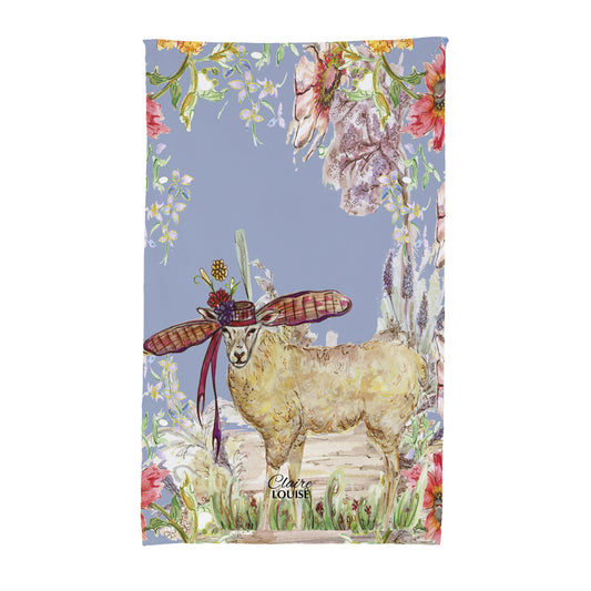 Whimsical Sheep Tea Towel