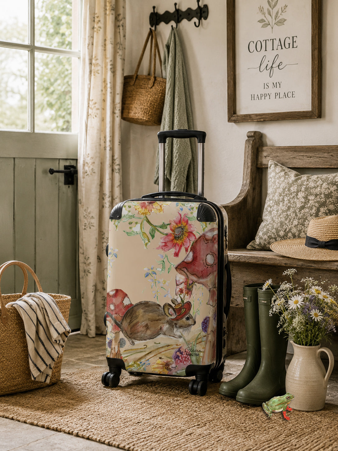 Whimsical Mouse Suitcase Collection