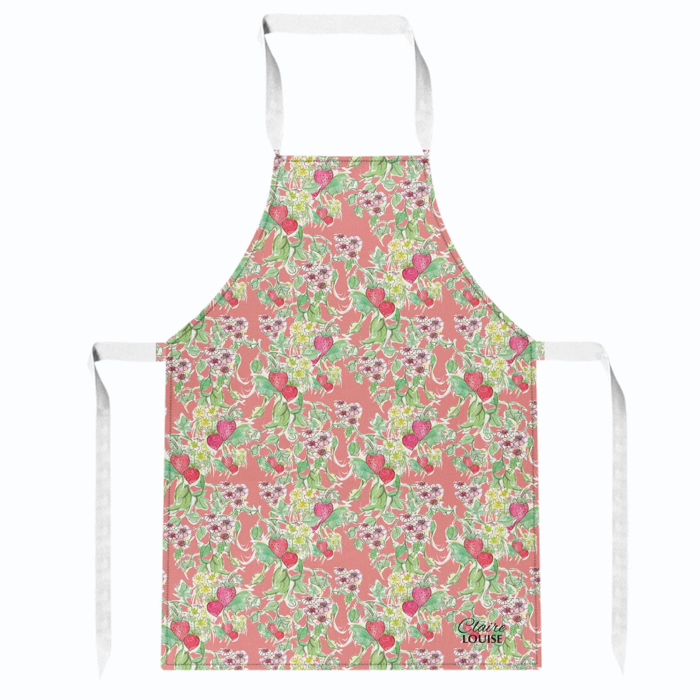 Wild Stawberry Kitchen Apron