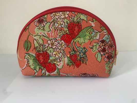 Wild Strawberry Cosmetic Bag